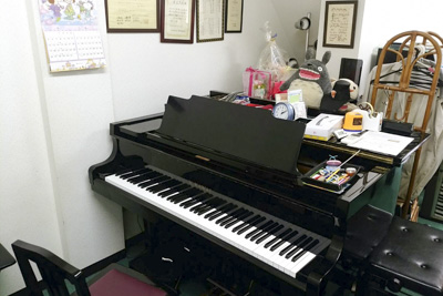 戸越～豊町ピアノ教室の教室風景です。